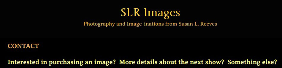 Contact SLR Images.com